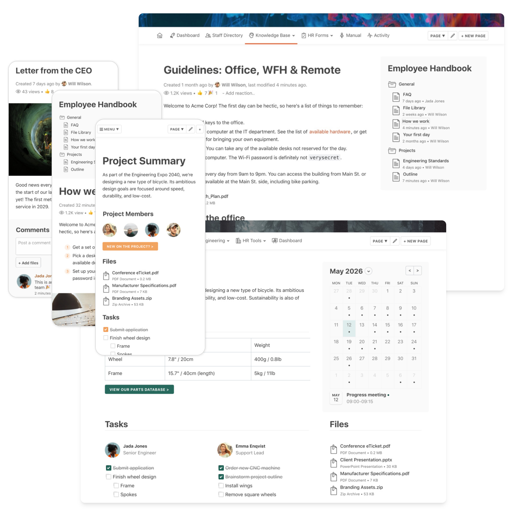 Google Sites Alternative Example