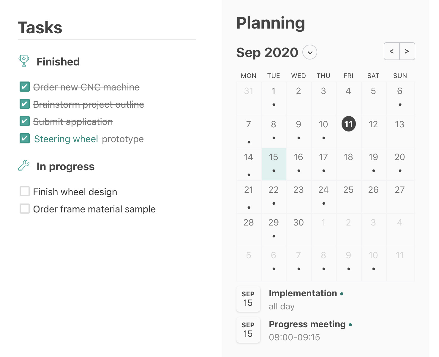 Google Workspace Intranet - Google Calendar Integration