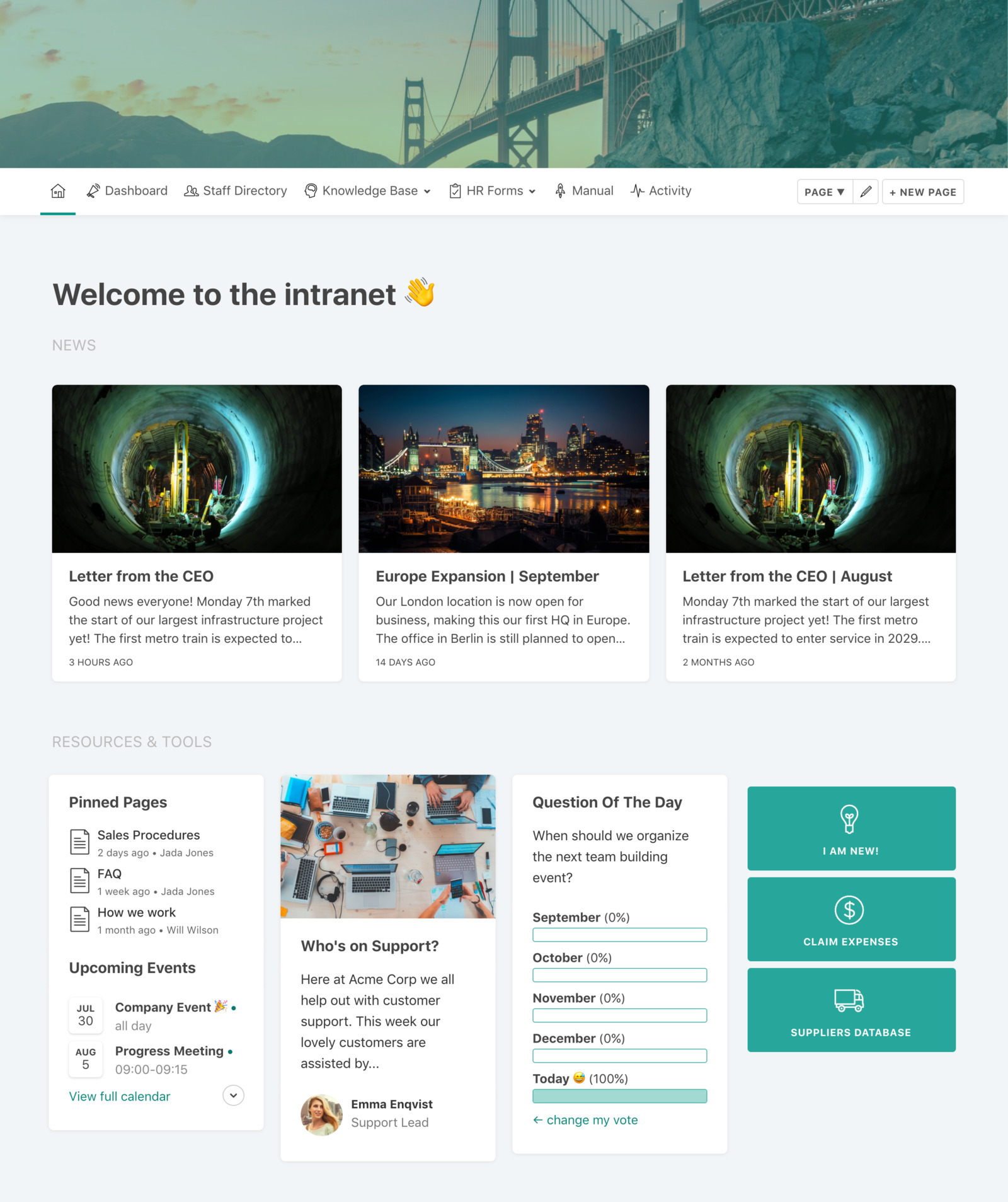 Simple Intranet